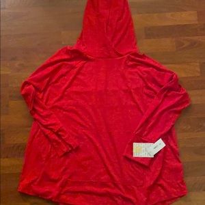 NWT lularoe Amber hoodie 3X